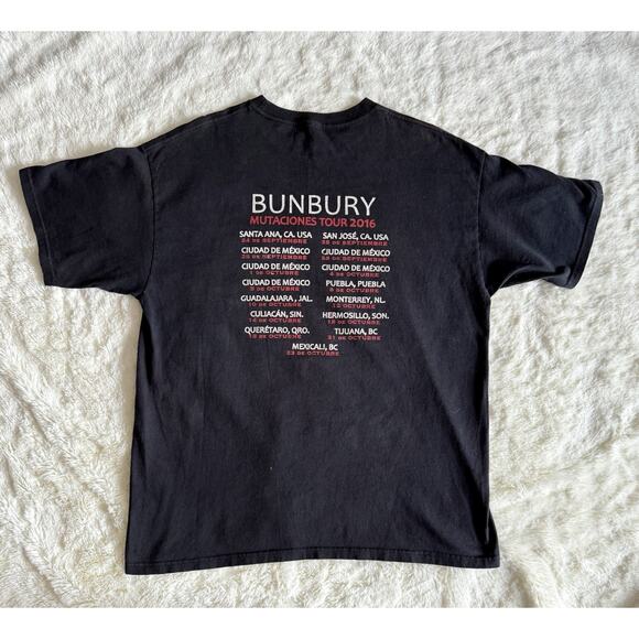 BUNBURY OFFICIAL 2016 TOUR TSHIRT SIZE XL - Picture 7 of 7